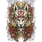 Short Sleeve Elusiv3 Twin face Fox mask